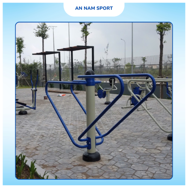 Xà kép ngoài trời (Exercising bars) - AN004 (ảnh thực tế 1)